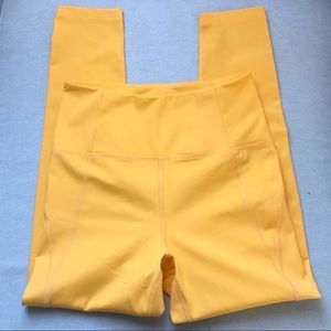 Girlfriend Collective High Rise 23 3/4 in Compressive Legging in Marigold